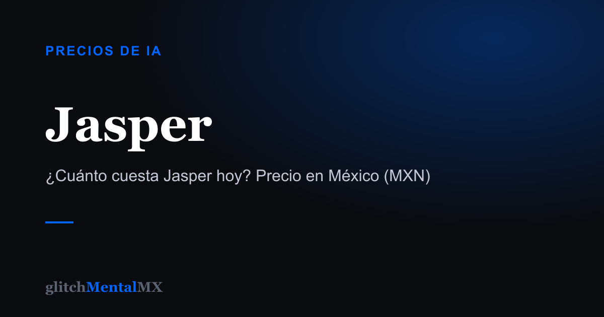 Jasper — Precios de IA