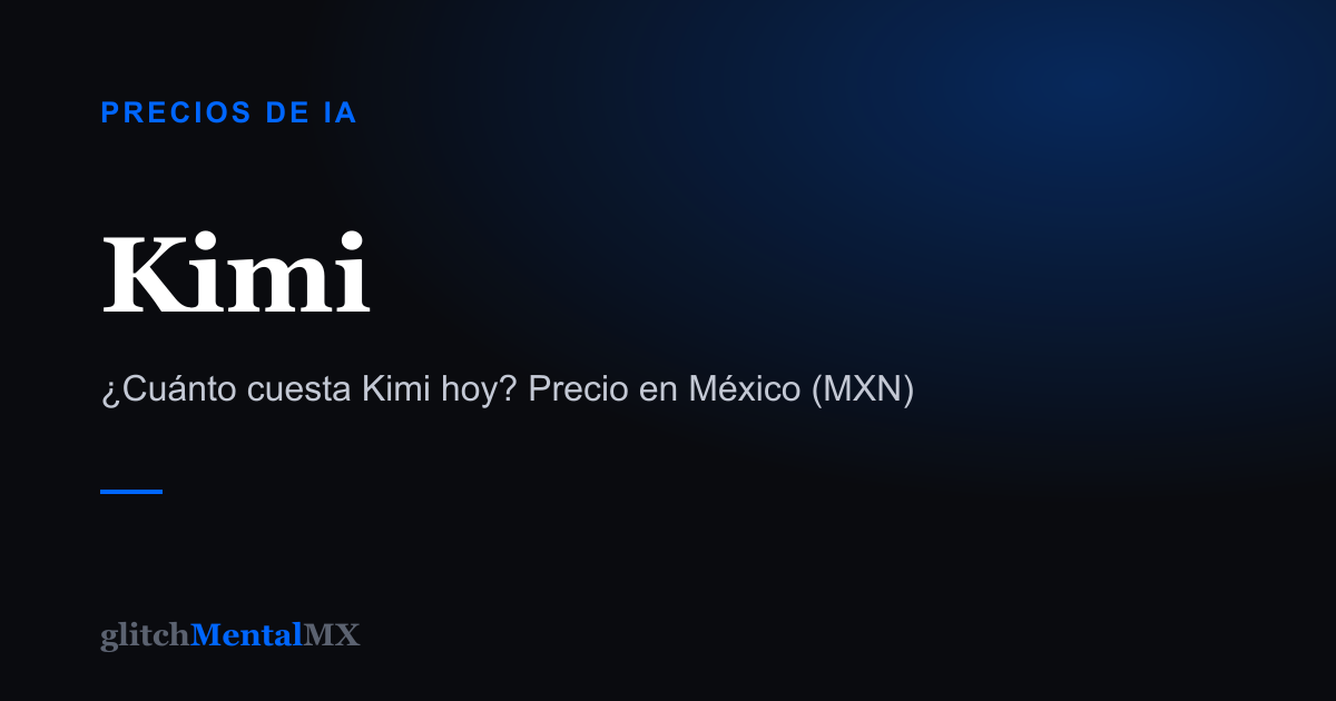 Kimi — Precios de IA