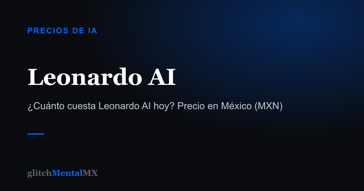 Leonardo AI — Precios de IA