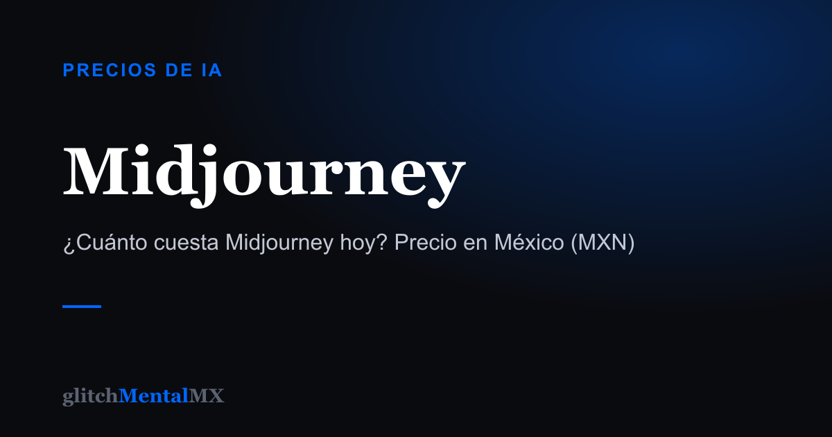 Midjourney — Precios de IA