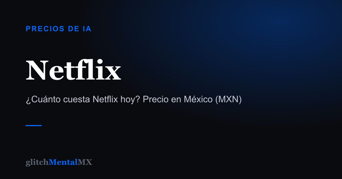 Netflix — Precios de IA