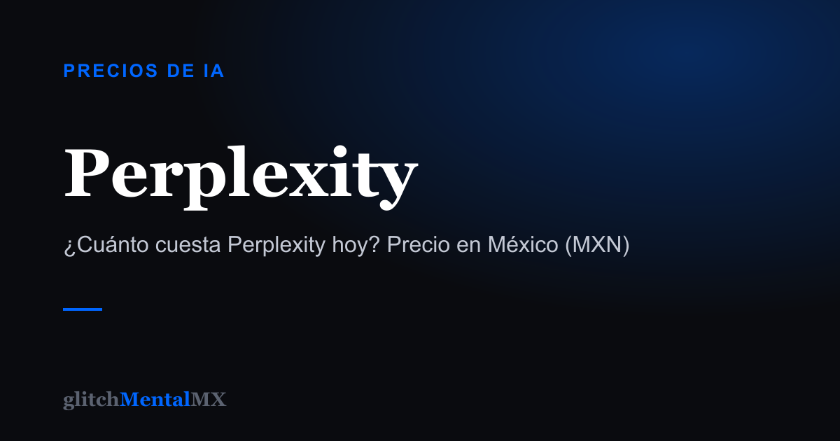Perplexity — Precios de IA