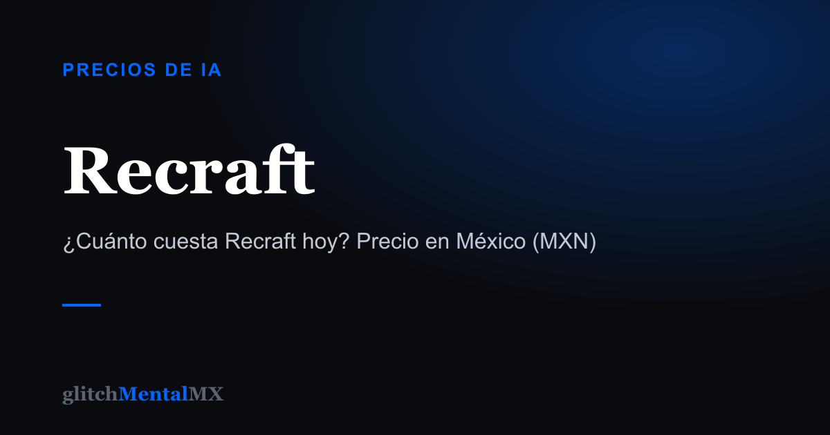 Recraft — Precios de IA