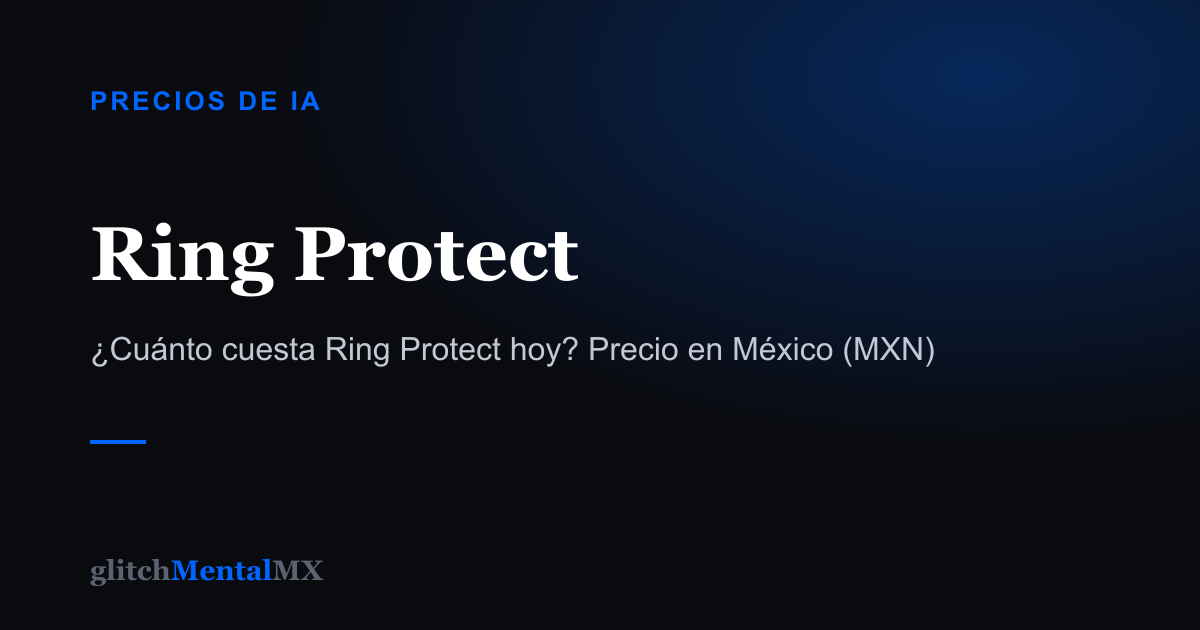 Ring Protect — Precios de IA