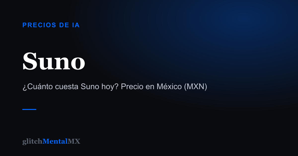 Suno — Precios de IA