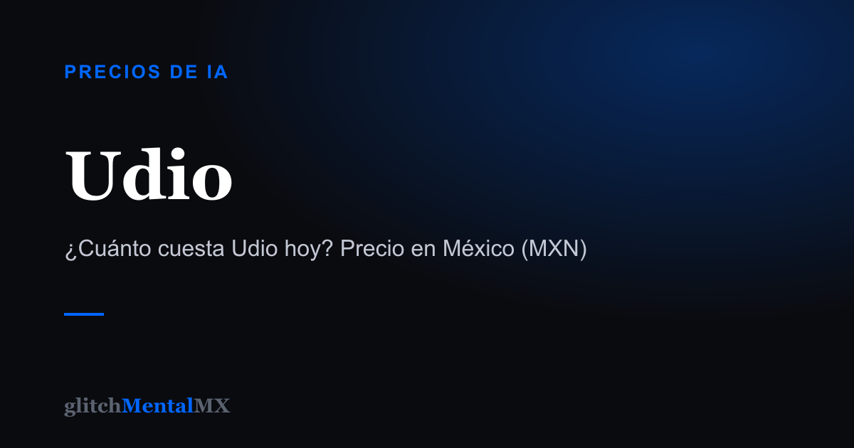 Udio — Precios de IA