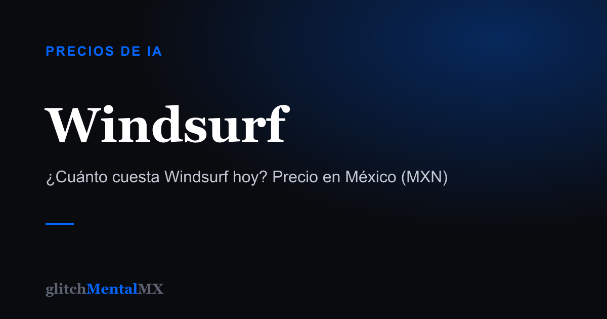 Windsurf — Precios de IA