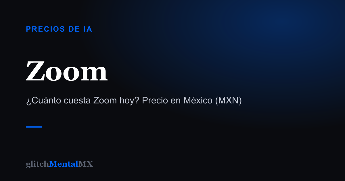 Zoom — Precios de IA