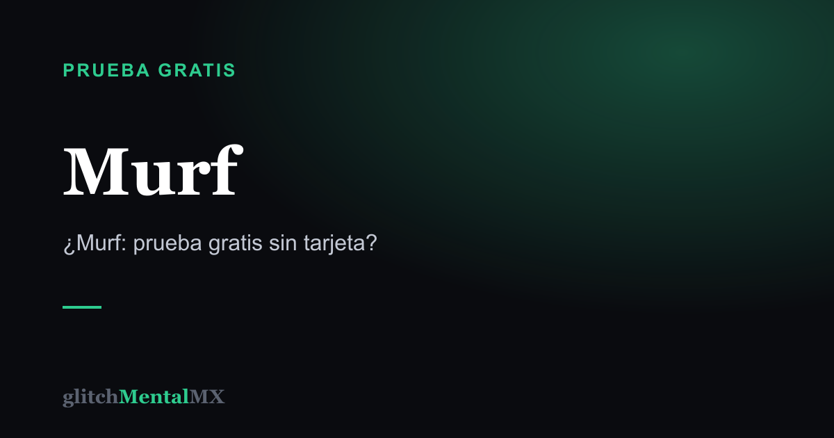 Murf — Prueba gratis sin tarjeta