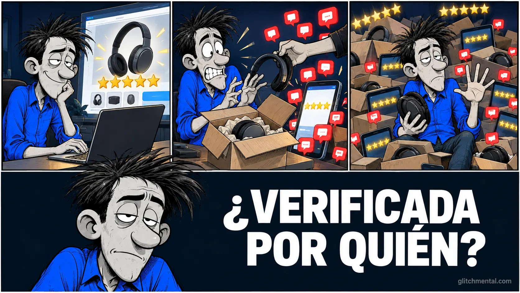 Cada review de cinco estrellas 'verificada' puede haberse pagado con un producto gratis y un mensaje directo insistente.