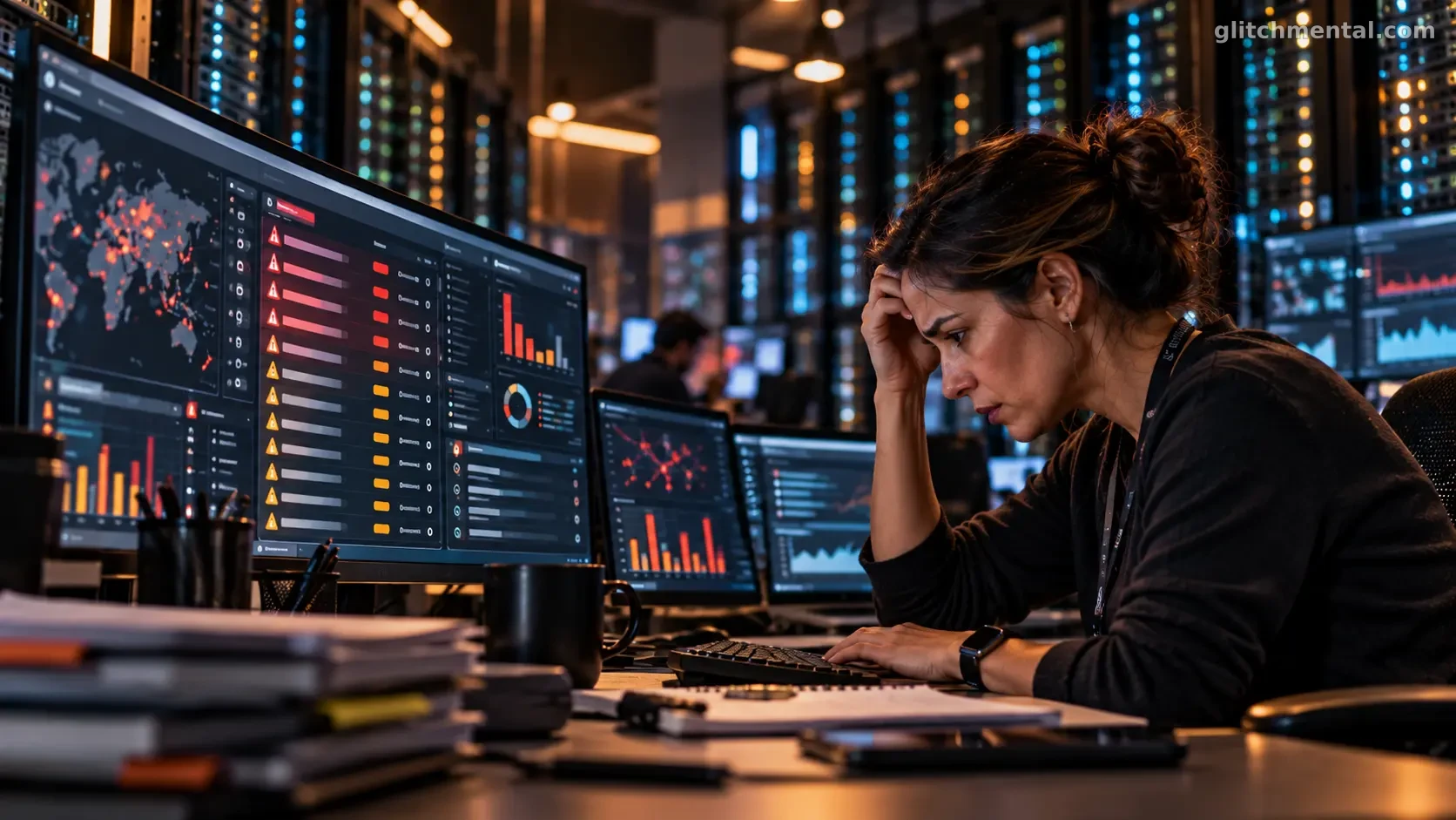 Ingeniera de ciberseguridad enfrenta una acumulación de vulnerabilidades detectadas por IA mientras prioriza soluciones pendientes en servidores
