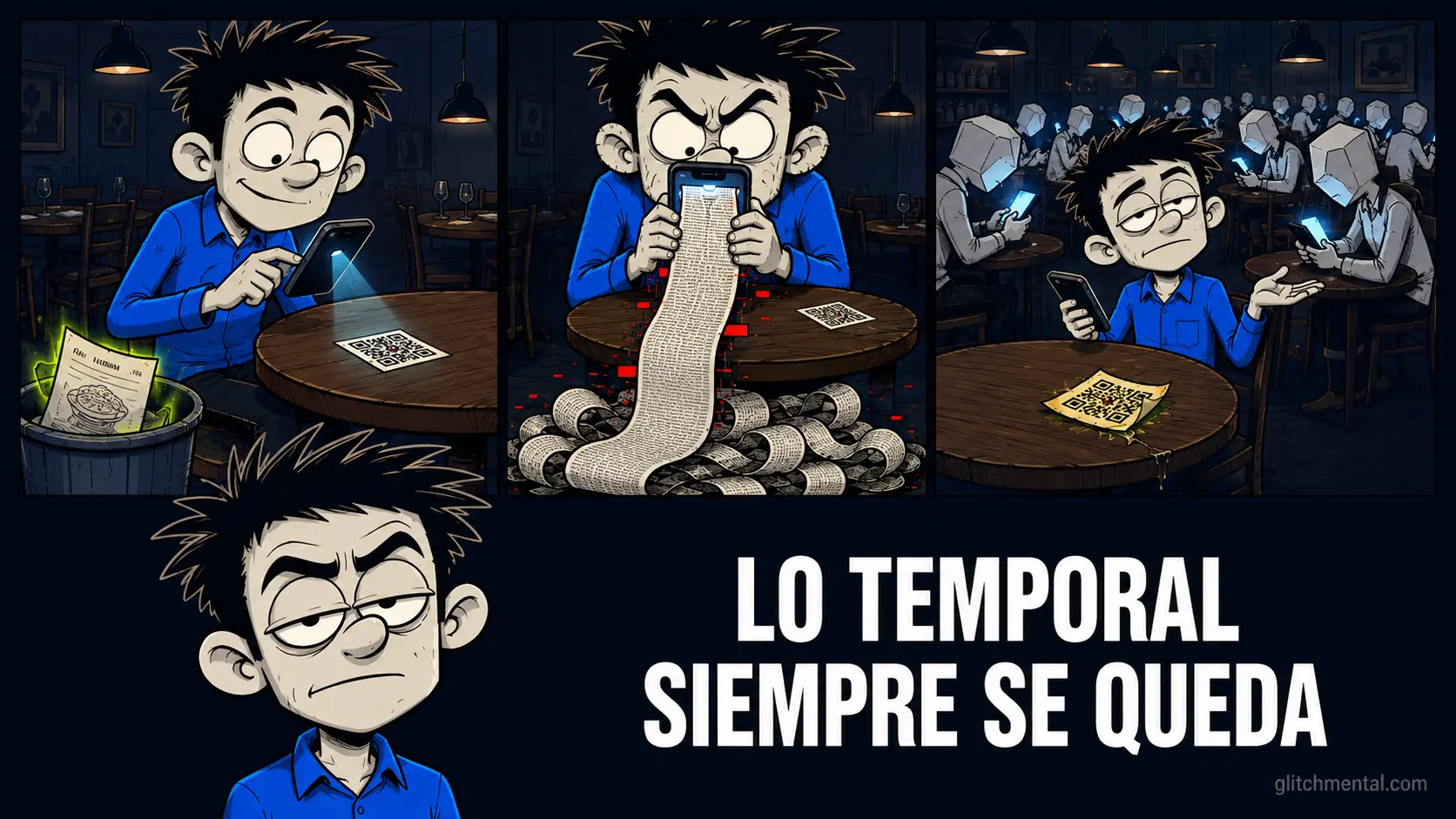Los códigos QR volvieron por la pandemia. El menú de PDF ilegible en tu celular, para quedarse.