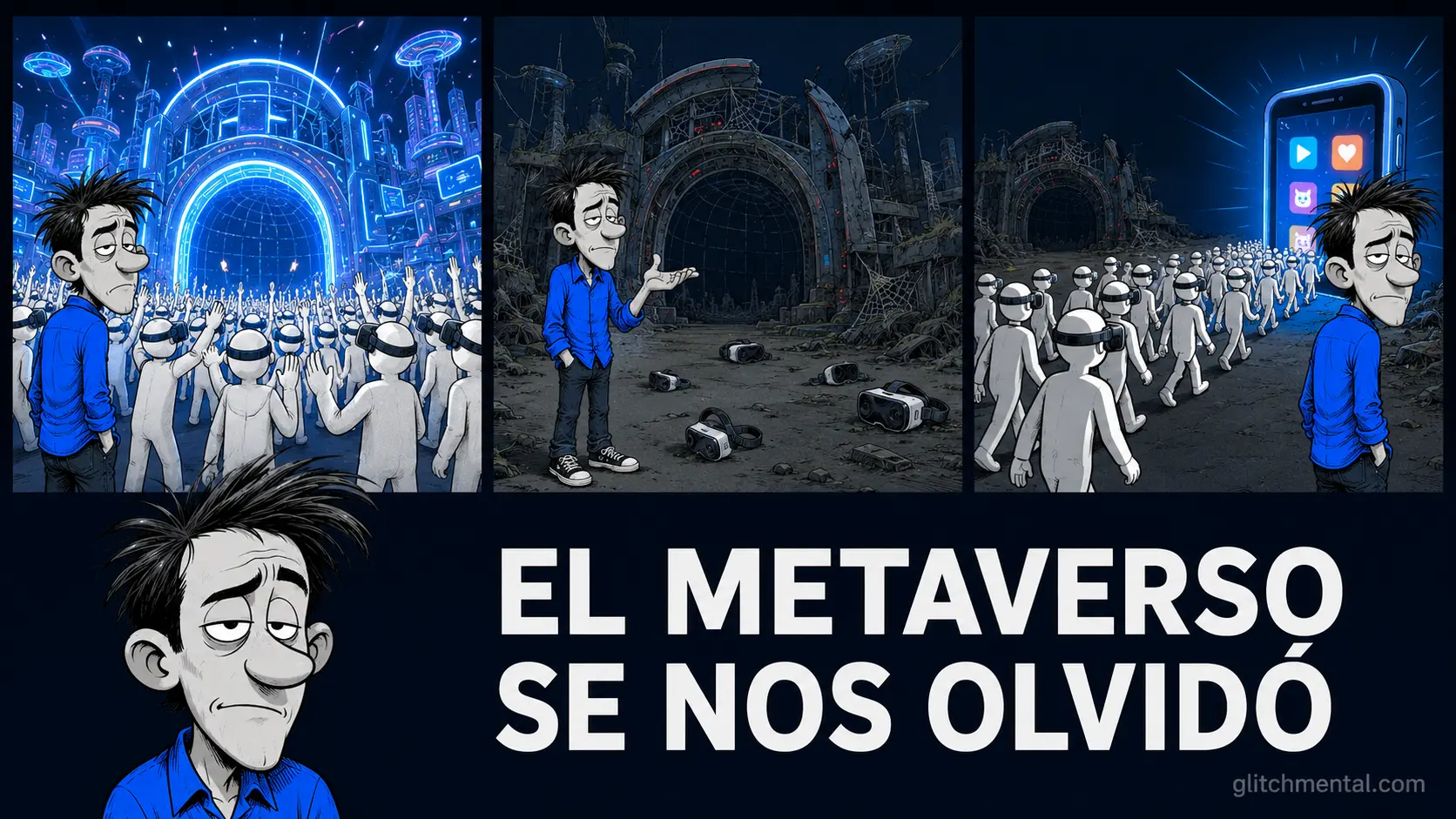 El 'año del metaverso' se canceló silenciosamente. Nadie hizo el anuncio oficial. Simplemente dejaron de mencionarlo.